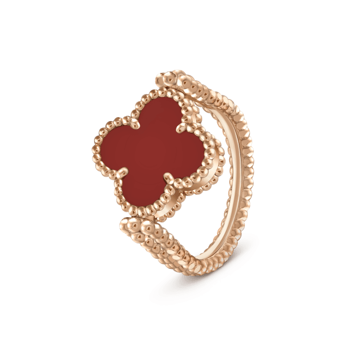 18K Vintage Alhambra Reversible Ring