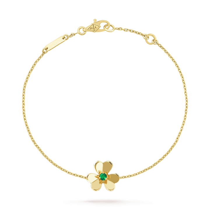 18K Frivole Emerald Bracelet